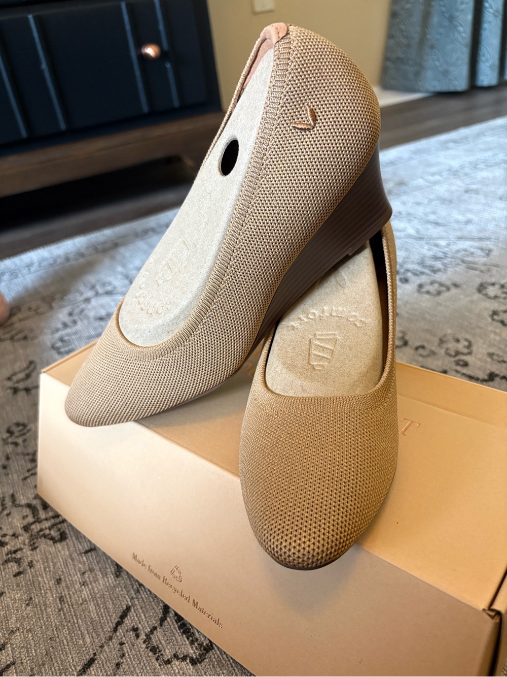 VIVAIA Tamia Wedge Pro Nutmeg Pumps